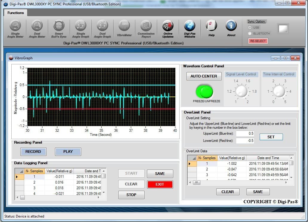 2-Axis Digital Machinist Level & Inclinometer