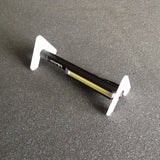 Lil Larry Pocket Light with Grandwork Legs used horizontally.