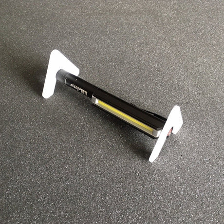 Lil Larry Pocket Light with Grandwork Legs used horizontally.